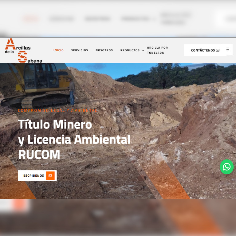Proyecto Diseño Web Arcillas de La Sabana