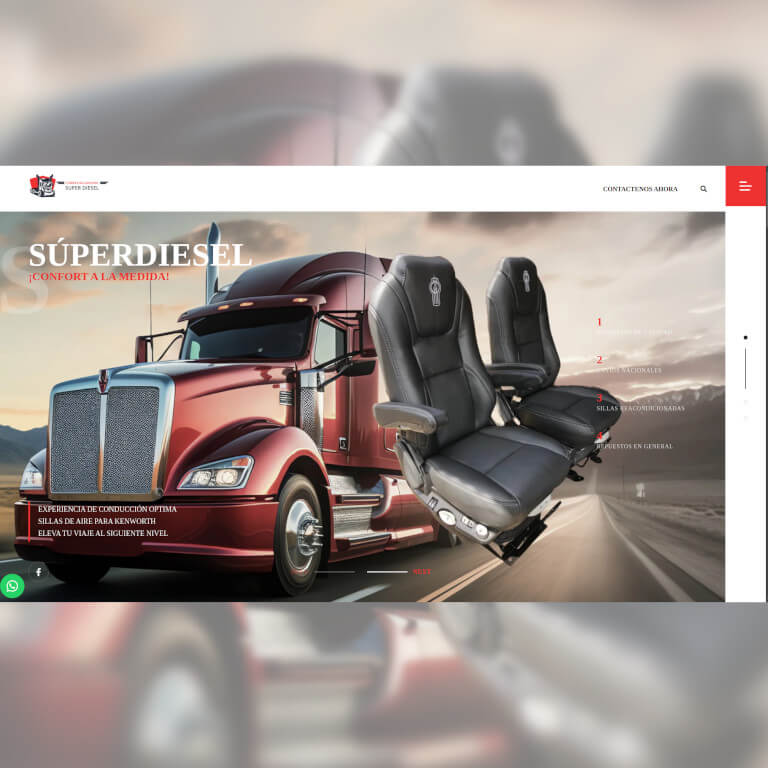 Proyecto Diseño Web Super Diesel